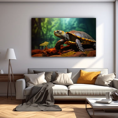 Turtle Canvas Painting